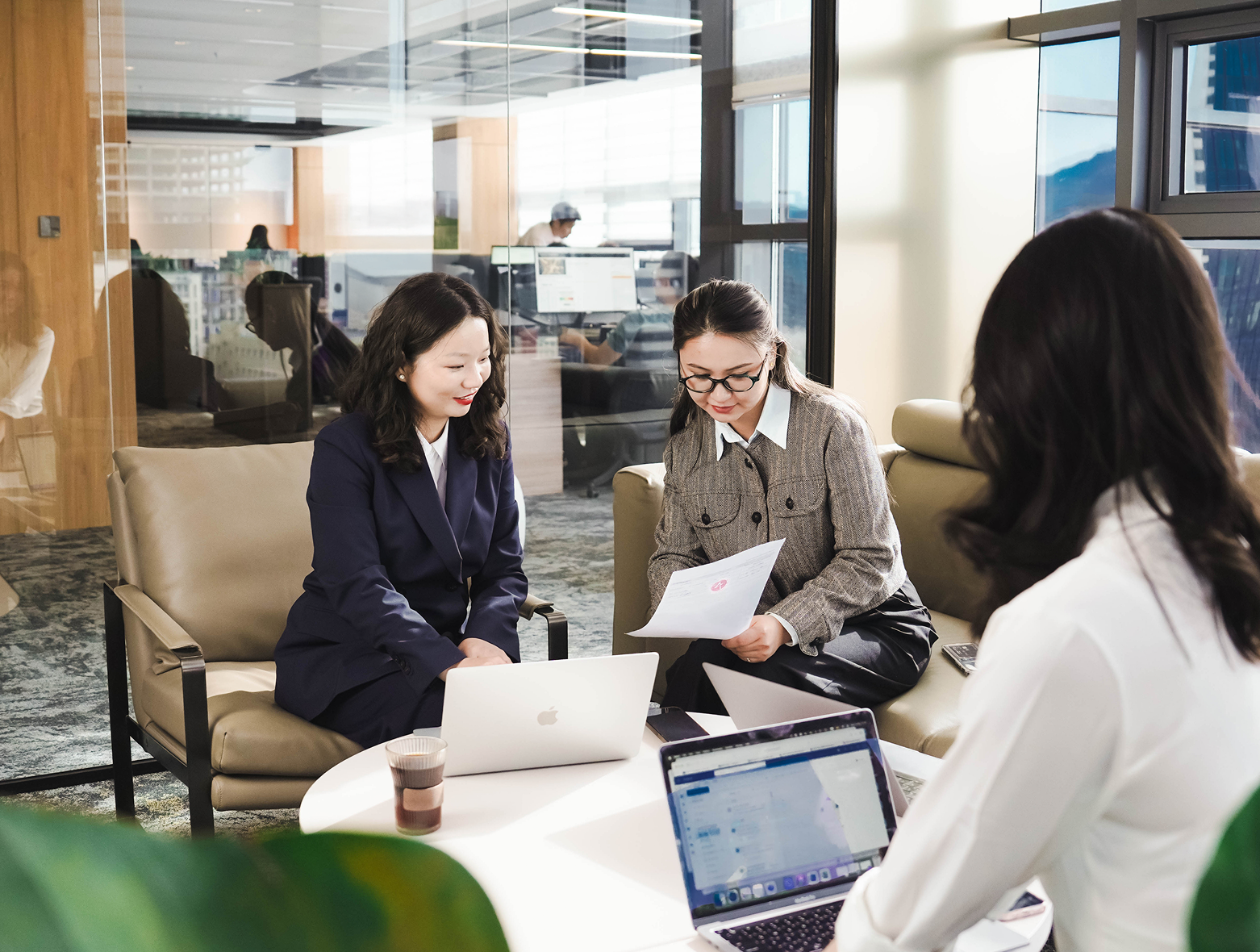 Team working together